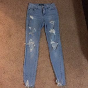 Blue spice medium washed jeans